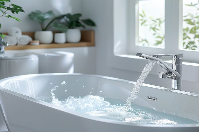 Close-up of Bathtub Faucet